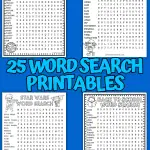 FREE WORD SEARCH PRINTABLES