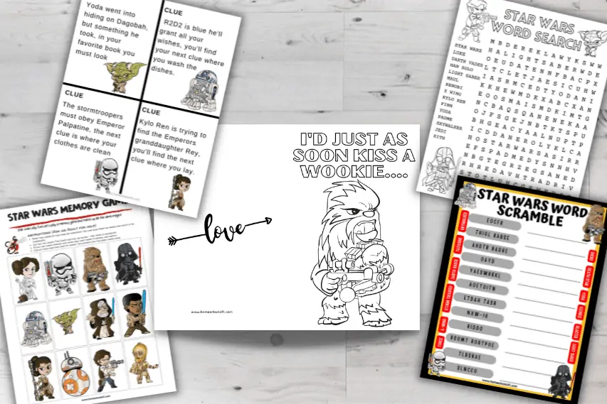 Star Wars Day Activities & Free Printables