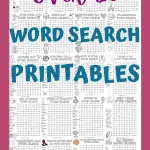 WORD SEARCH PRINTABLES
