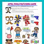 April Fools Matching Game (Free Printable)