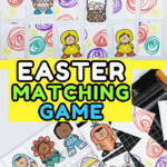 easter matching game printable