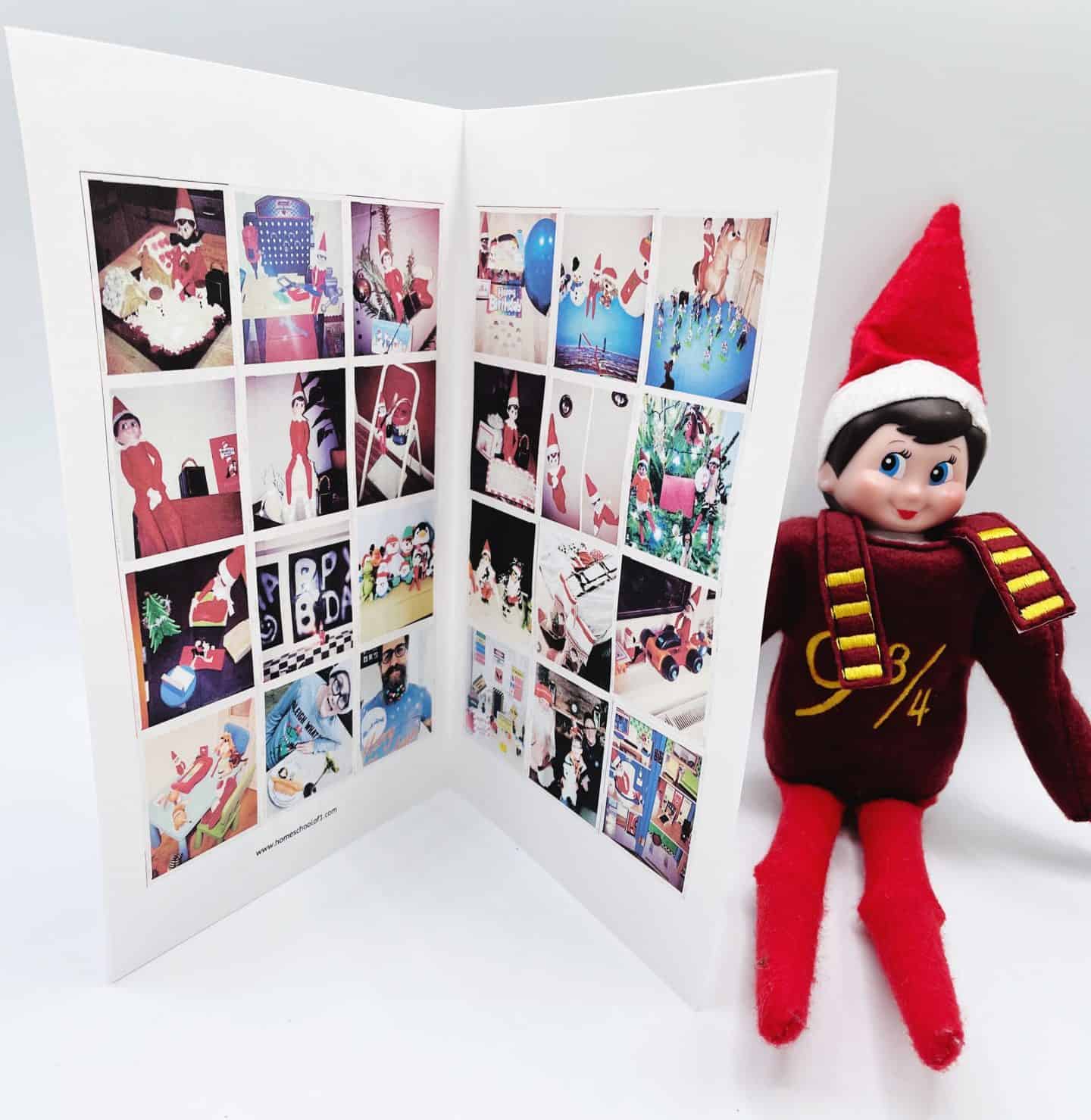 elf on the shelf yearbook