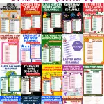 free word scramble printables