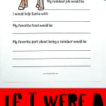if i were a reindeer worksheet
