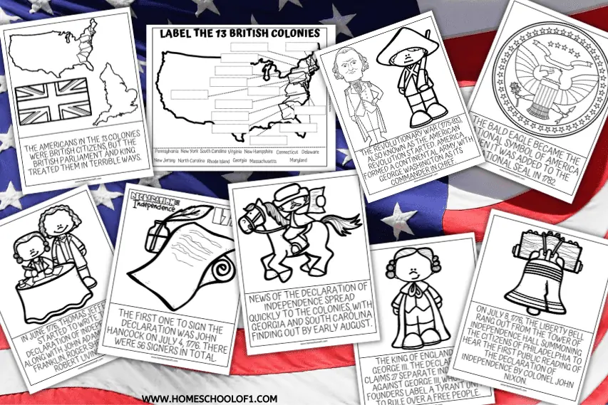 Free Declaration of Independence Worksheet for Kids
