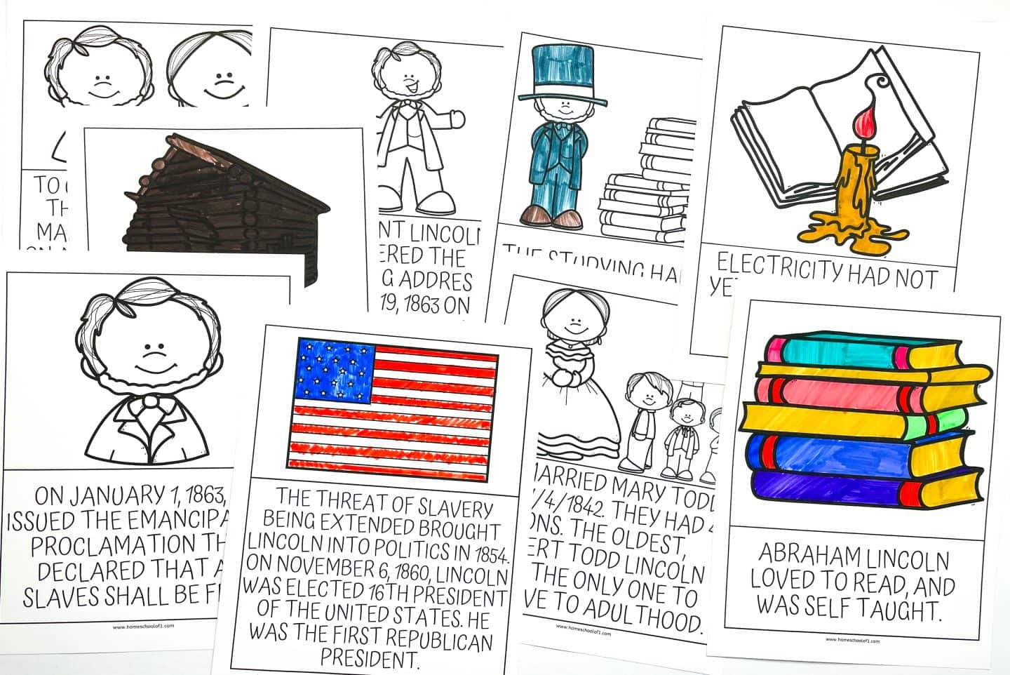 abraham lincoln worksheets