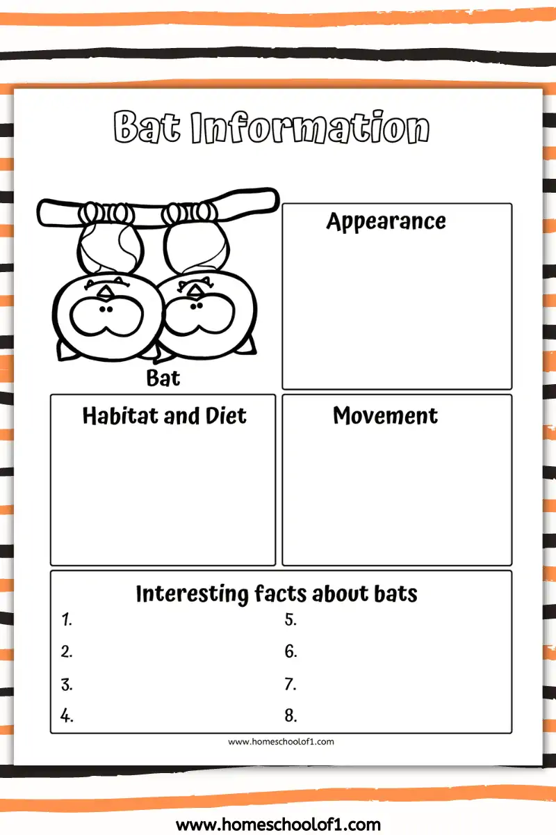 bat worksheet