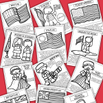 flag day coloring pages