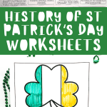 history of st patrick's day worksheet