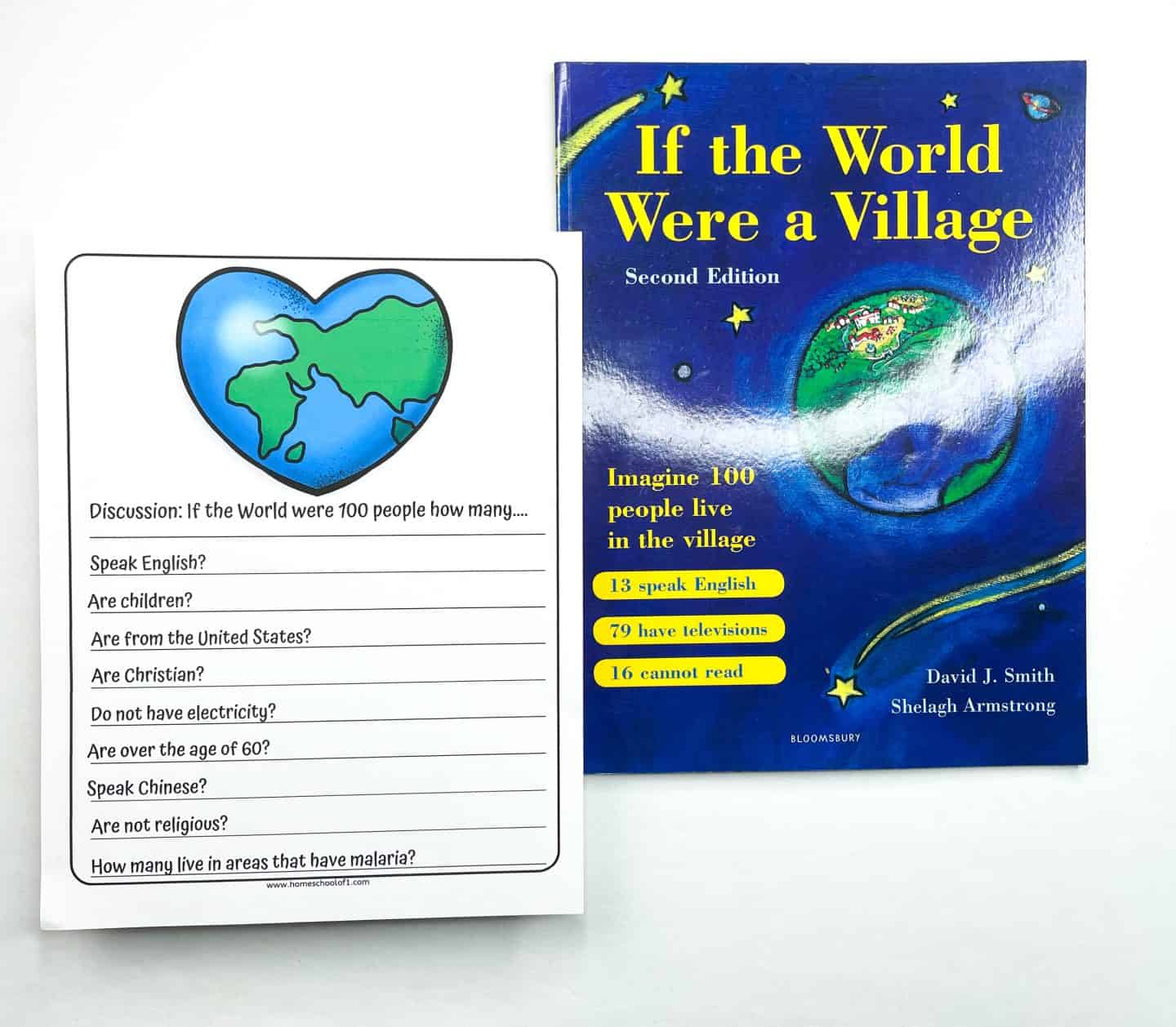 if the world were a village free printable