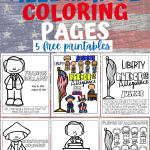 pledge of allegiance coloring page