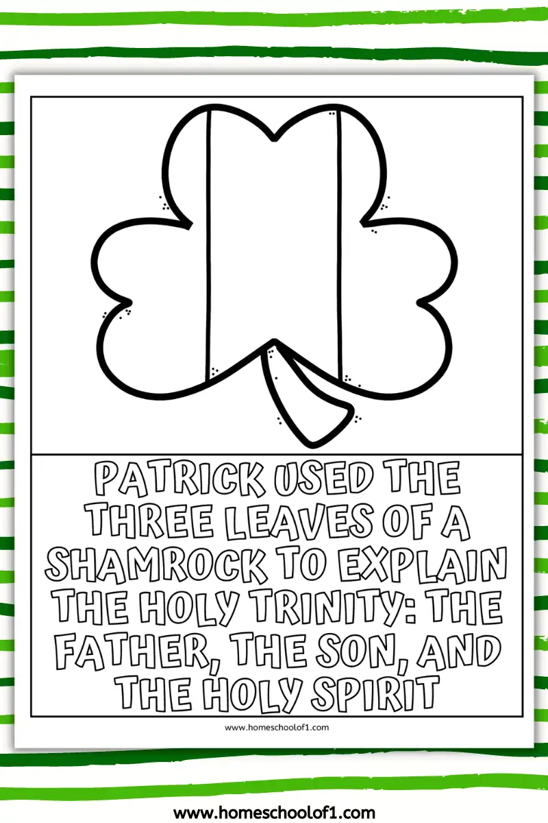 shamrock and St Patrick