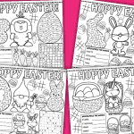 EASTER PRINTABLE PLACEMATS