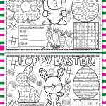 FREE EASTER PLACEMATS