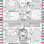 FREE PRINTABLE EASTER PLACEMATS