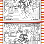 PRINTABLE THANKSGIVING PLACEMATS