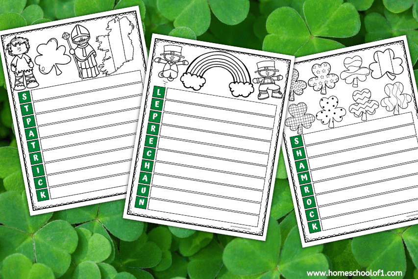 ST PATRICK'S DAY ACROSTIC POEM