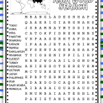 asia word search