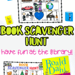 book scavenger hunt printable