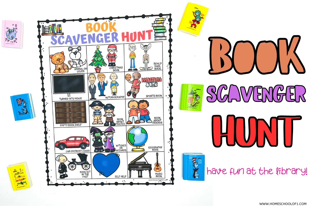 Free Book Scavenger Hunt – Have Fun With Books At The Library