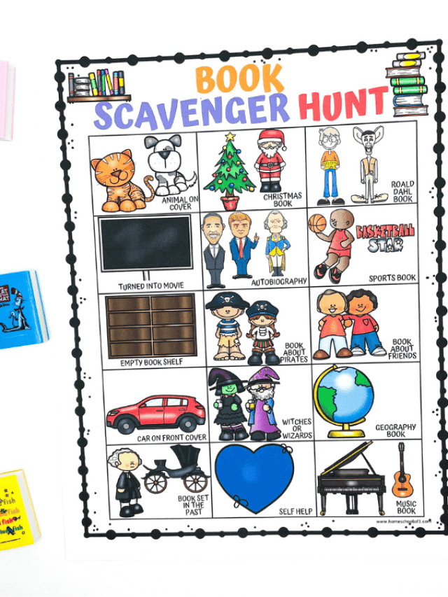 book scavenger hunt