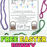 easter bunny letter