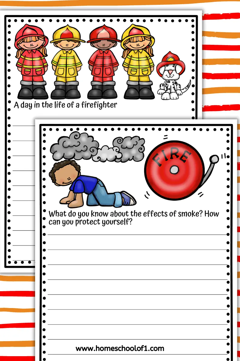 fire fighter writing prompts