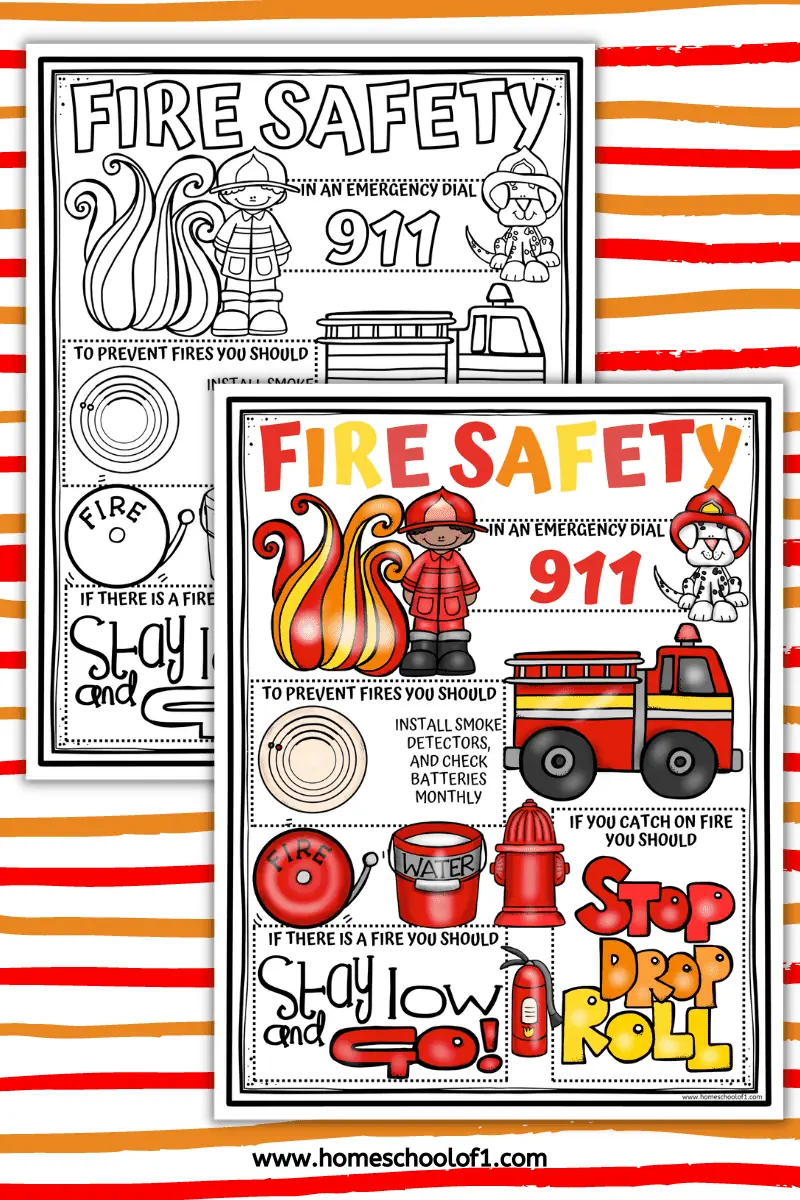 fire prevention week poster