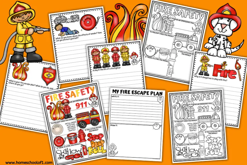fire safety printables