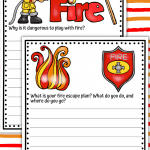 fire safety writing prompts