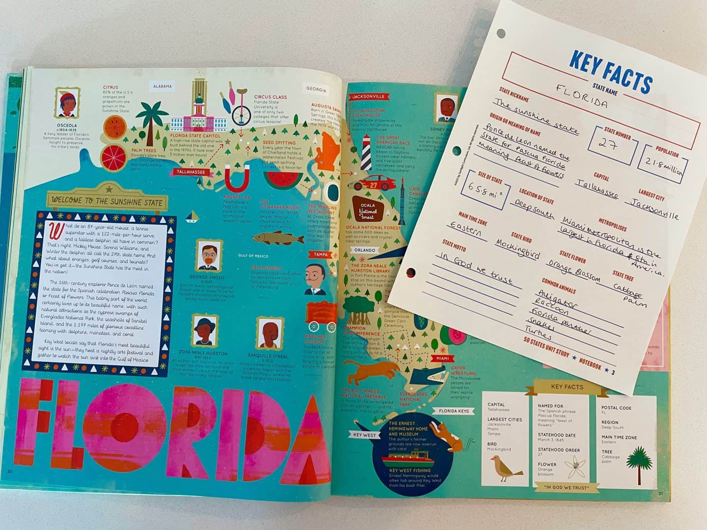 florida unit study