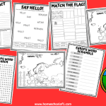 free Europe Worksheets