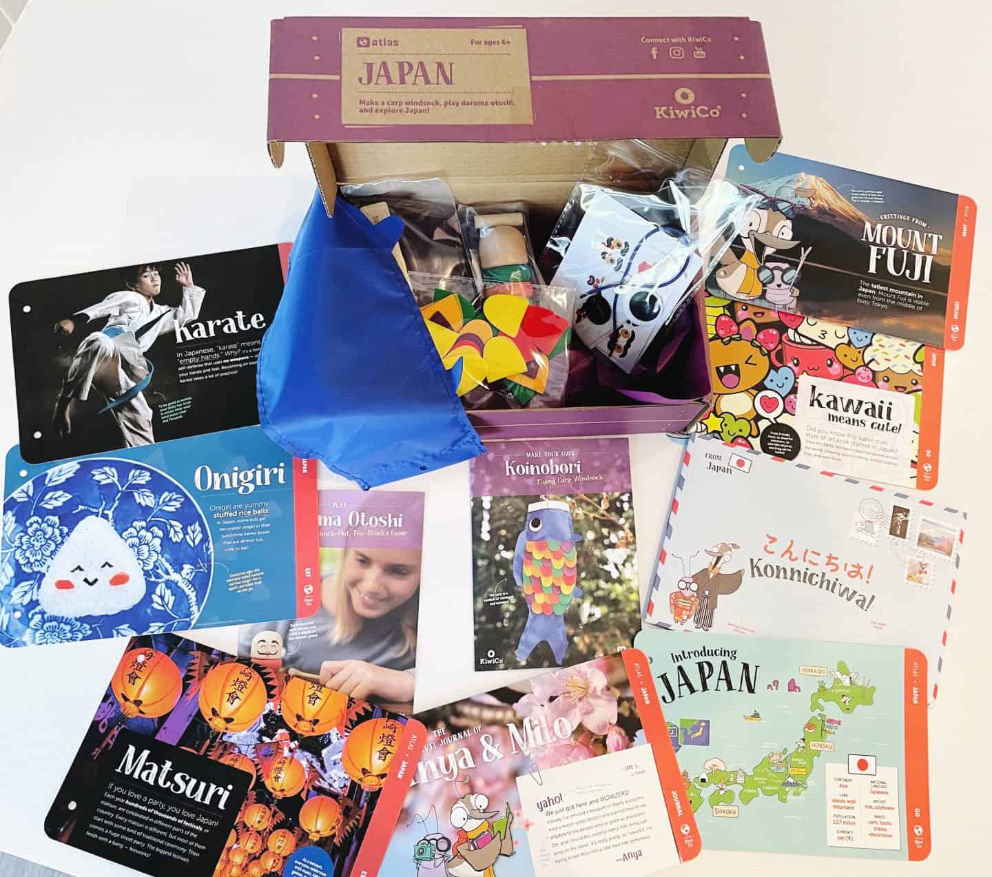 kiwico world crate the japan box
