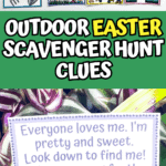 outdoor easter scavenger hunt clues