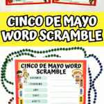 cinco de mayo word scramble free printable