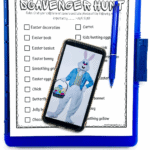 easter cell phone scavenger hunt