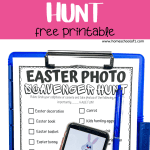 easter photo scavenger hunt free printable