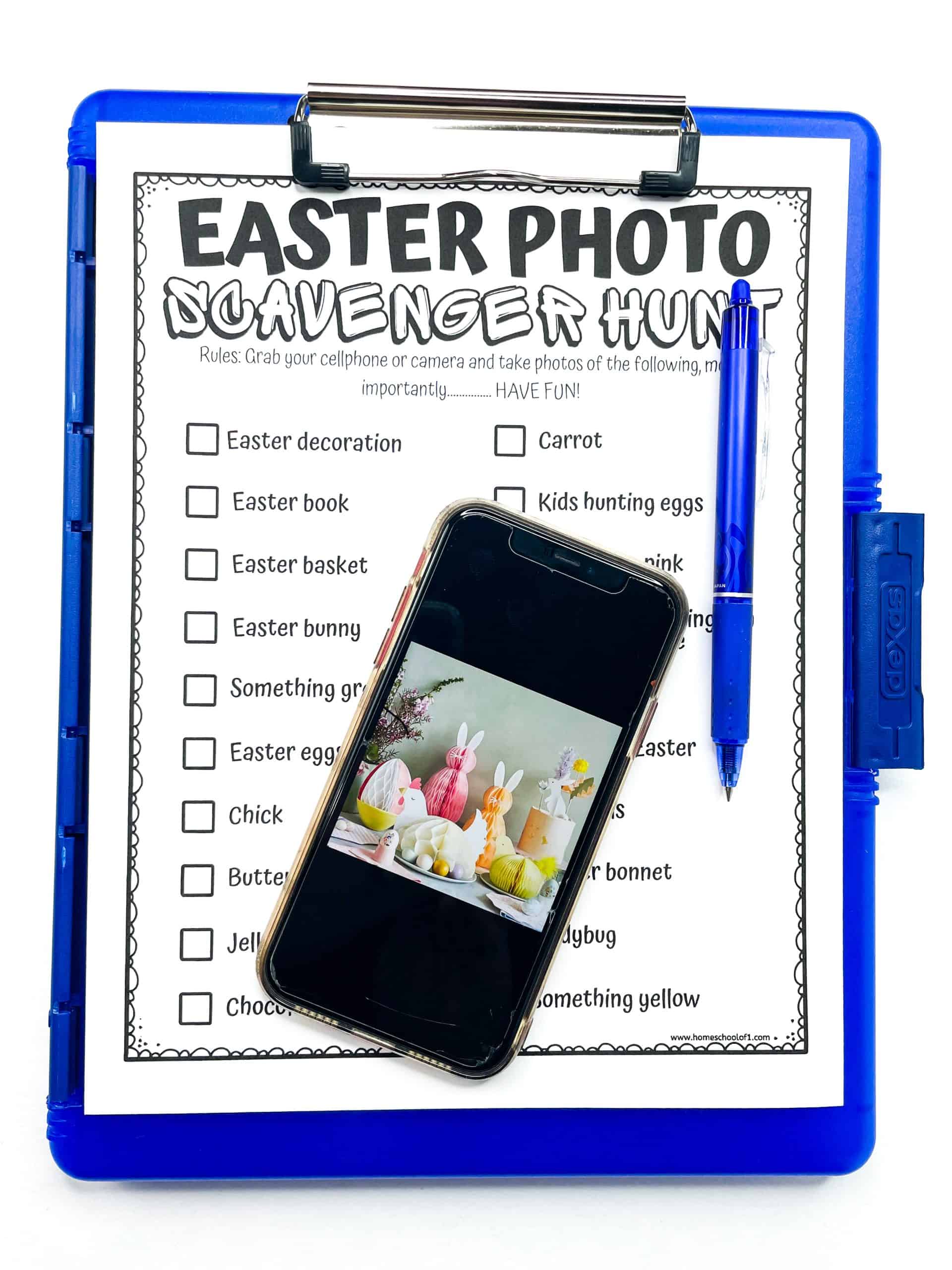 easter scavenger hunt for teens