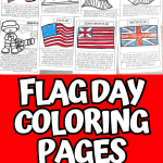 flag day worksheets