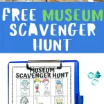 free museum scavenger hunt printable