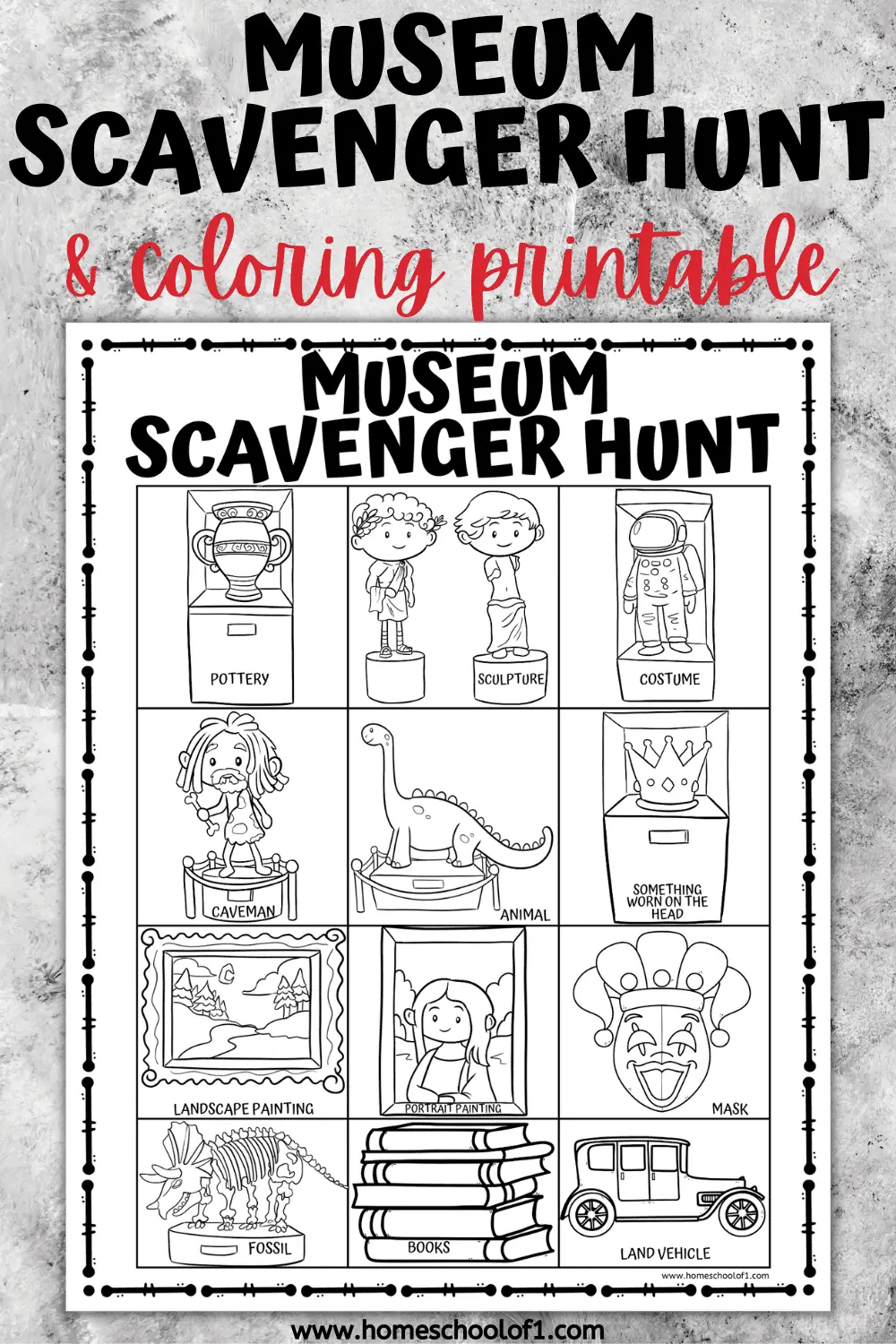 museum scavenger hunt 
