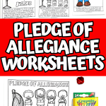 pledge of allegiance coloring pages