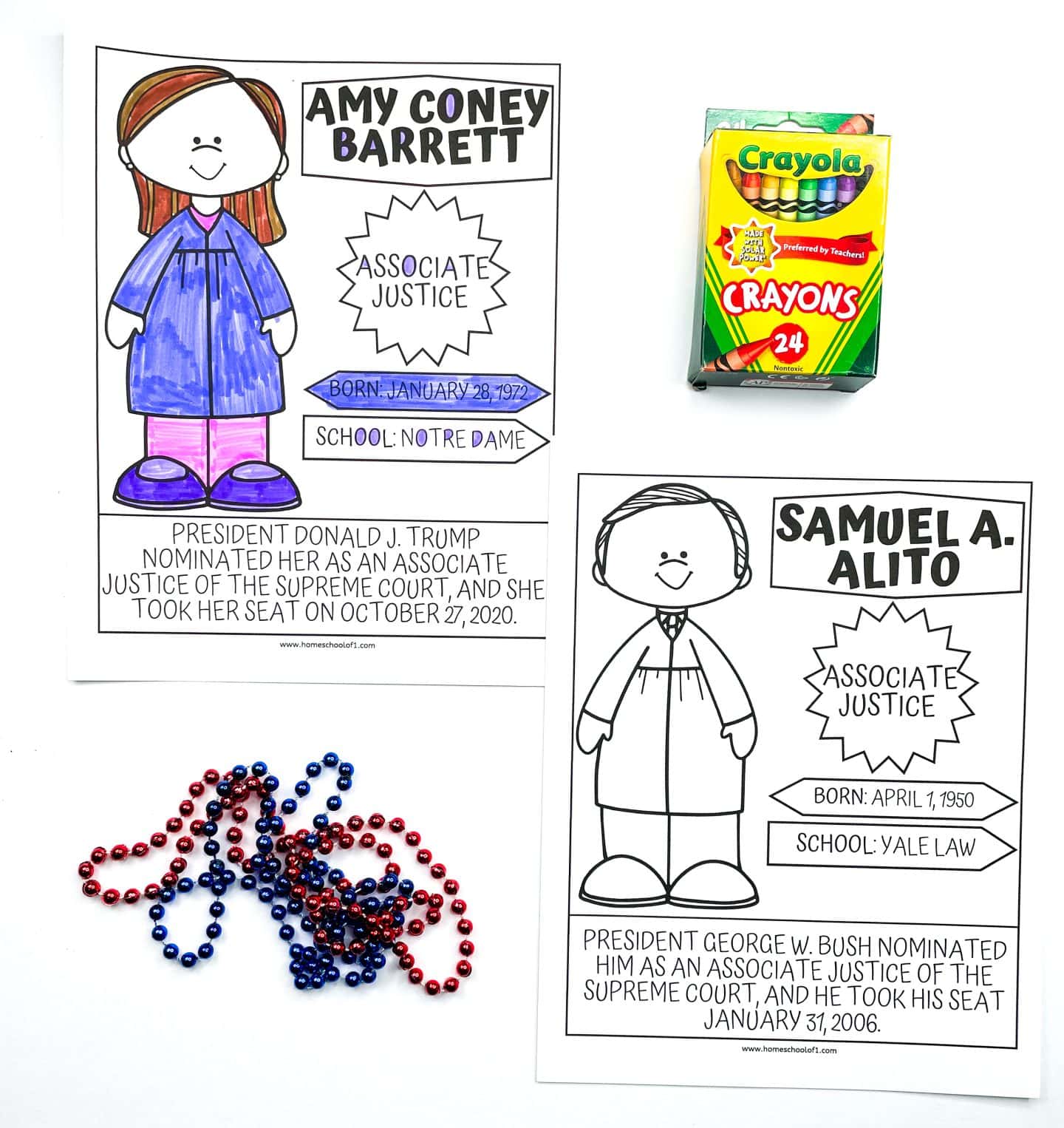 samuel alito coloring page