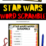 star wars word scramble printables