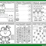 FROG WORKSHEETS FOR PRESCHOOL