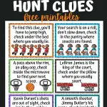 basketball scavenger hunt