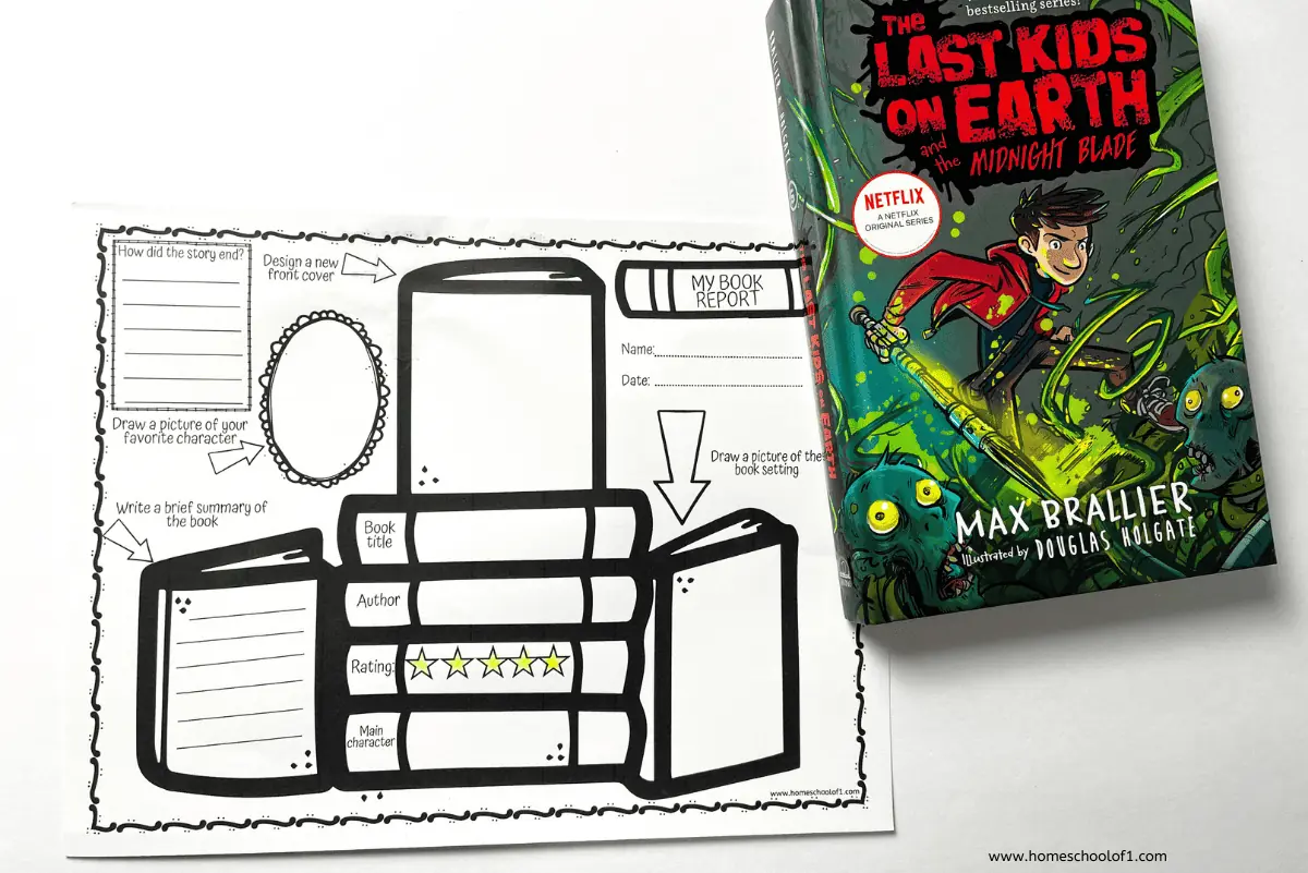 Free Book Report for 3rd Grade Students