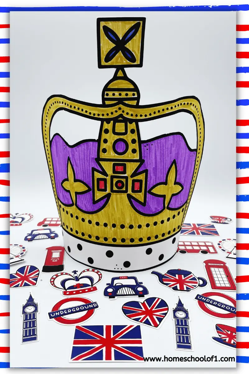 charles III paper crown