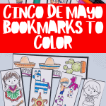cinco de mayo bookmarks to color