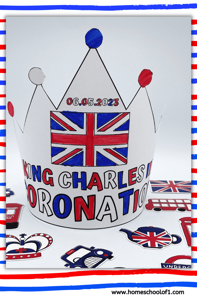 coronation crown printable